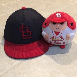 St Louis Cardinals Size Baseball Hat & Beanie Ball
